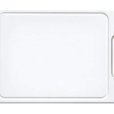 Stefanplast Italian Chef Schneidebrett M 29x19x1 cm Weiß/Tortora