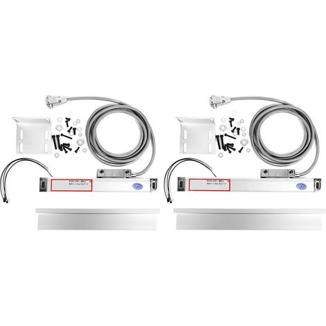 Échelle linéaire de haute précision 100mm 150mm, 2 pièces, pour lecture numérique JCS800-2AE/JCS800-3AE