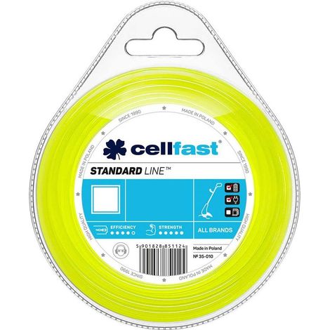 Filo erogatore per decespugliatore standard - quadrato 1,6 mm 15 m