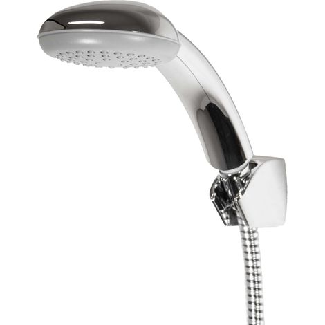 tecuro Wannenset ew-easy-90 - mit Handbrause 1-strahlig, Brauseschlauch 150 cm, Wandhalter 3-fach verstellbar (1/5)