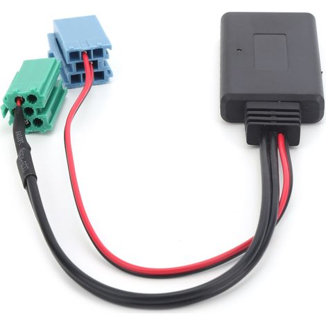 Mini-ISO-6-Pin/8-Pin-Autoradioadapter mit Bluetooth-5.0-Anschluss und AUX-Kabel für Renault Clio, Espace, Kangoo und Laguna (1/5)