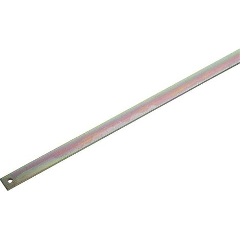 Tirard – Tringle acier zingué 2,10m – Section 20x4mm – Pour bois dur et teck – Résistante aux chocs et à la corrosion - CM112006