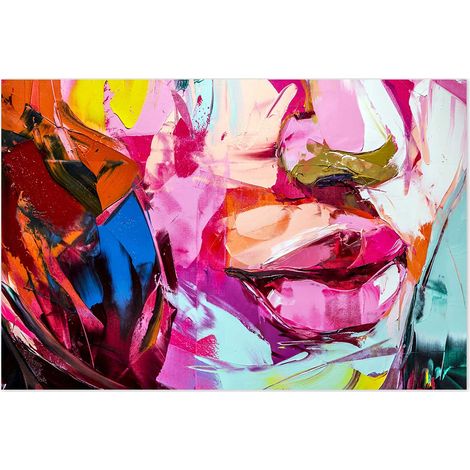 Affiche Pink lips - 60x40cm - made in France (1/5)