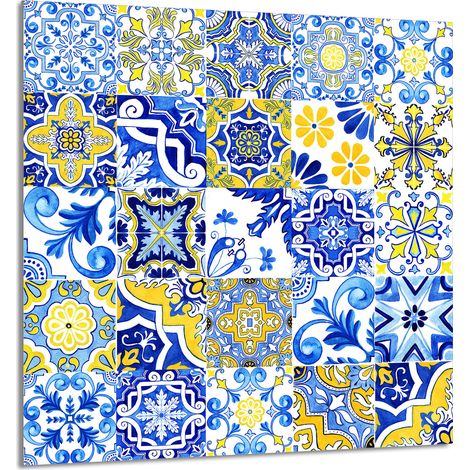 Panneau de verre pour cuisine 60x65 Mosaïque (1/5)