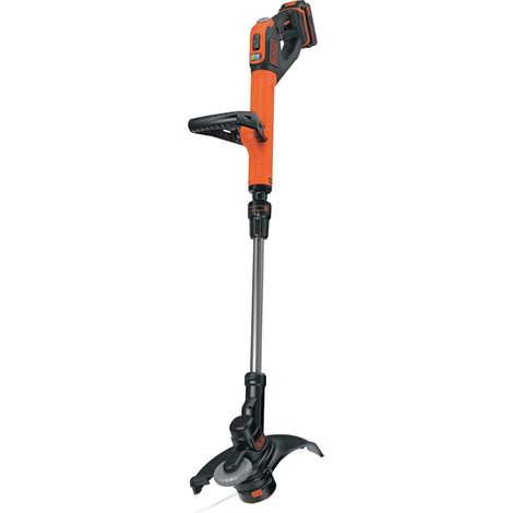 BLACK+DECKER STC1820EPC Akku Rasentrimmer 18V 2Ah POWERCOMMAND Easy Feed 28cm (1/10)