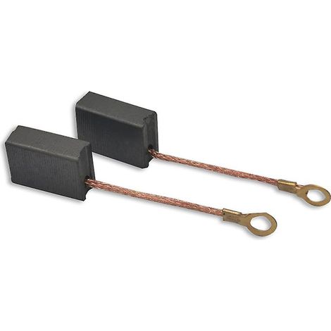Lot de 10 balais de charbon pour meuleuse d'angle, 7 x 13 x 18 mm, balais de charbon pour outils mécaniques de meuleuse d'angle, balais en graphite pour outils électriques (1/4)