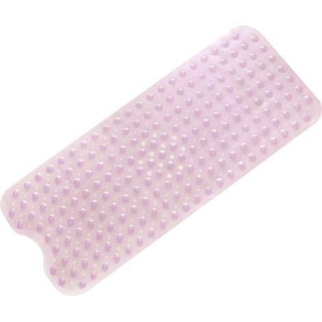 Tapis De Bain Anti-dérapant - 100 x 40 cm - Avec Ventouses - Lavable En Machine - Pour Baignoire Et Douche (1/2)