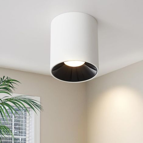 GBLY Aufbaustrahler LED Deckenspots Weiß - Aufbauspot Rund 7W Modern Klein Deckenleuchte Aufputz Warmweiß 3000K Flach Deckenstrahler Spots Deckenlampe Aufbau Spotleuchte für Flur Küche Esszimmer (1/5)