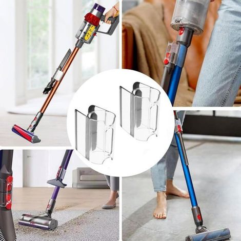 Lot De 2 Clips De Fixation – Support Pour Dyson V7, V8, V10, V11, Câbles Robustes, Clips De Rangement, Accessoires Pour Optimiser (1/5)
