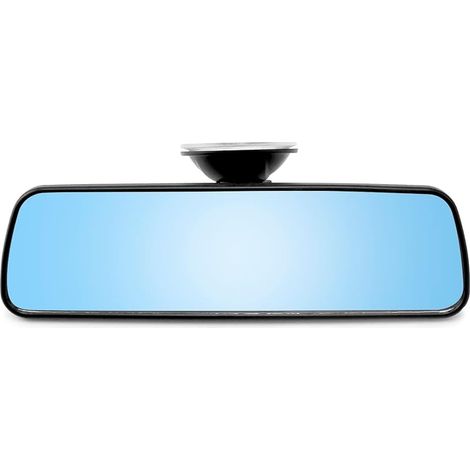 ® 200 x 60 mm Retroviseur Interieur Voiture avec Forte Ventouse, Retroviseur Conduite Accompagnée Rotatif à 360° (1/5)