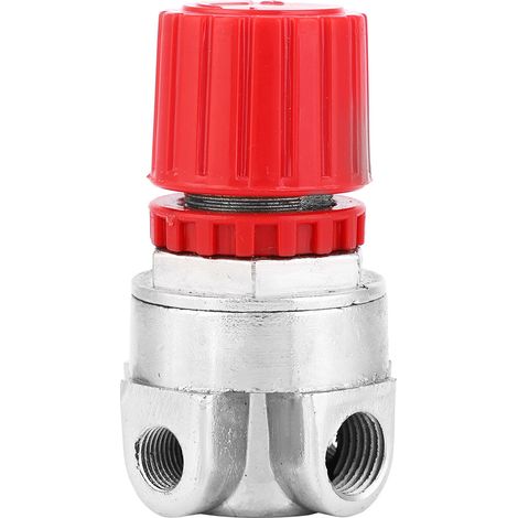 Valve Zinc Alloy High Accuracy 4 Holes Pressure Regulating Control Air Compressor Accessories (1/5)