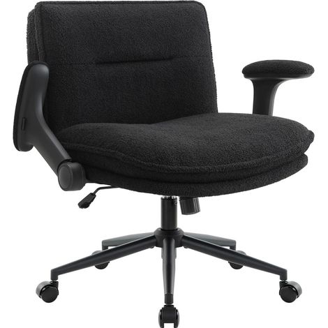 Schreibtischstuhl Schneidersitz Bürostuhl armlehne rollen höhenverstellbar (1/5)