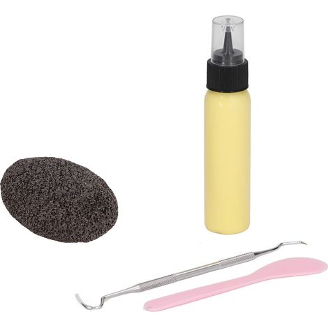 Ovale Entspannungssteine zum Selbermachen – Set aus gelben ovalen Latexsteinen – Anti-Stress für Erwachsene – Entspannung und Stressabbau (1/5)