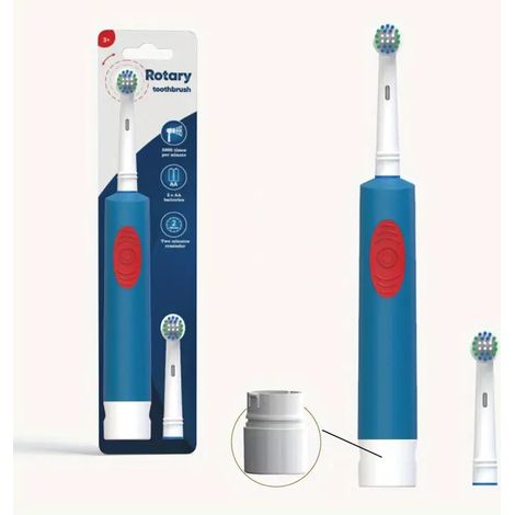 Set de brosses a dents electriques pour couple avec tete rotative poils souples induction automatique hygiène dentaire