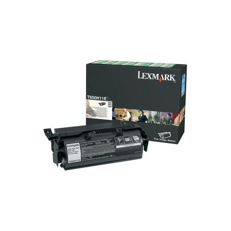 Cartuccia Toner Originale Nero Lexmark T650H11E per Stampanti T650, T652 e T654, 25.000 Pagine (1/5)