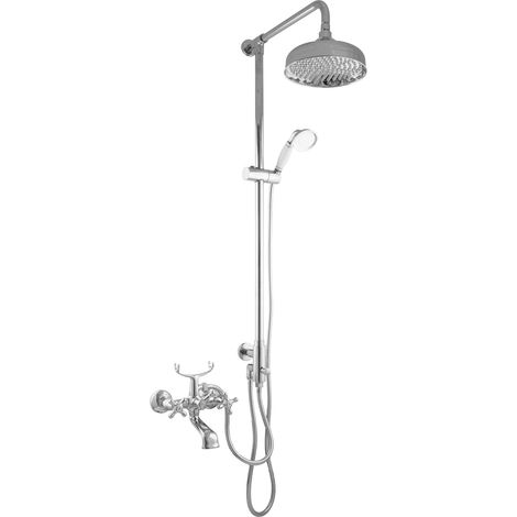 PaulGurkes Système de Douche 3 Voies Nostalgie Retro pour Baignoire (1/5)