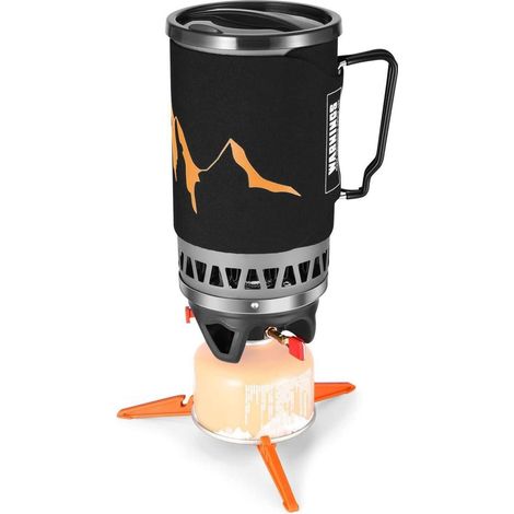 Camping Kocher 1.4L mit integriertem Brenner, leicht & kompakt für Outdoor (1/5)