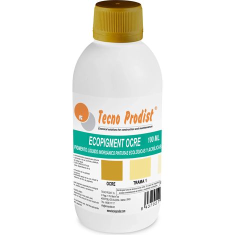 Tecno Prodist ECOPIGMENT - Colorants liquides inorganiques pour peintures écologiques, vernis et peintures à l'eau