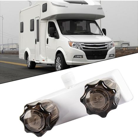 Double bouton pour robinet de douche RV inverseur de valve -car (1/5)