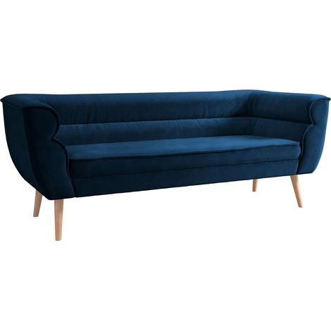 Sofá Glenview 100, Kronos 09, 182x74x75cm, Tapiz, Patas: Madera (1/4)
