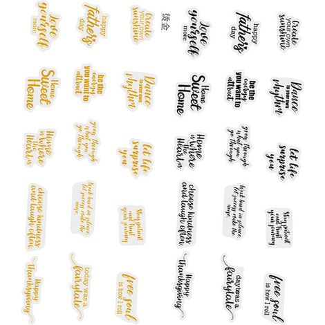[Sticker] [Englische Gedichtsammlung] [30 Vintage-Stücke] [Tier-Sticker für Scrapbooking] (1/5)