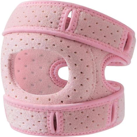 Genouillère de bien-être - Soulagement de la douleur - Genouillère rotulienne - Genouillère de sport ajustable - Soutien du tendon rotulien - Sangle de maintien - Genouillère ouverte (1/5)