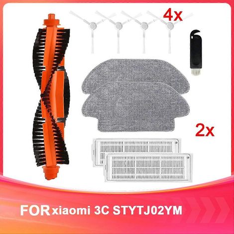 Zubehör für Xiaomi 3C STYTJ02YM Haupt- und Seitenbürstenfilter (1/5)