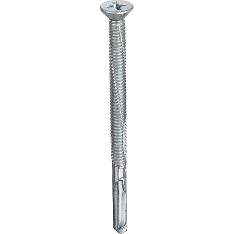 5.5X80 Cross Recessed Countersunk Self Drill Cladding Screw - 100 (1/2)