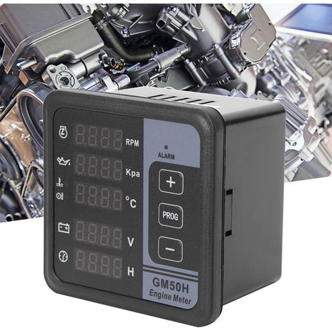Panneau de commande numérique multifonctionnel pour générateur de groupe électrogène avec moniteur de moteur diesel (1/5)