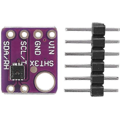 GY-SHT31-D digitaler Temperatur- und Feuchtigkeitssensor, hochpräzises I2C-Modul, digitaler Ausgang, serielle Schnittstelle, Umweltsensor für Arduino und Elektronikprojekte. (1/4)
