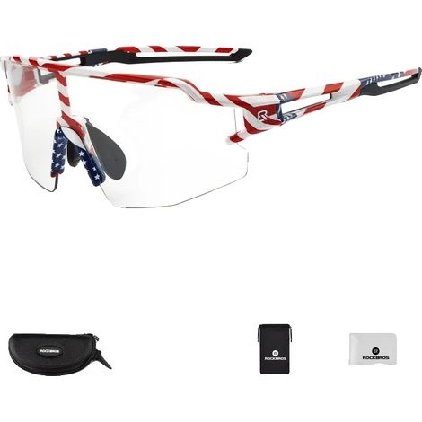 Gafas de ciclismo, lentes fotocromáticas, protección polarizada, 14120008002 (1/2)