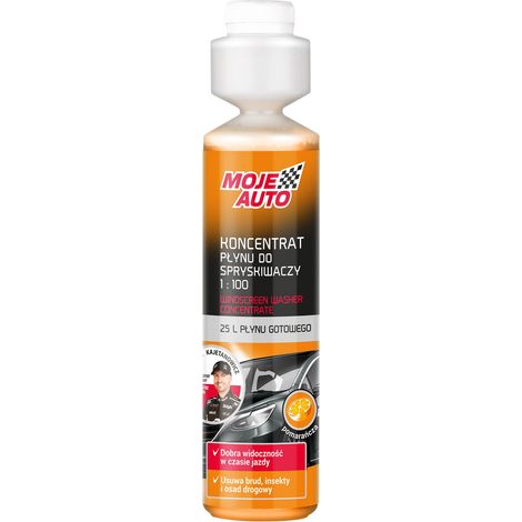 007487 MY CAR - Concentrado de líquido limpiaparabrisas - 250 ml Naranja (1/5)