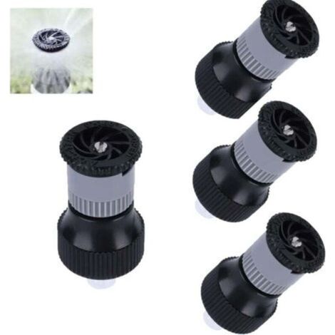Turbine d'irrigation 1/2 pouce, tête d'arrosage à filetage interne DN15, buse d'irrigation de jardin réglable, prix de la tête d'arrosage automatique submersible (1/4)