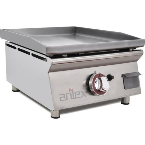 Plancha à gaz - 40 cm - Acier laminé 6 mm - 40PGLN (p) - Arilex (1/5)