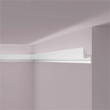 Cornisa NMC IL7 MEMORY ARSTYL Noel Marquet Moldura decorativa Perfil de estuco Luz indirecta diseño moderno blanco 2 m (1/5)