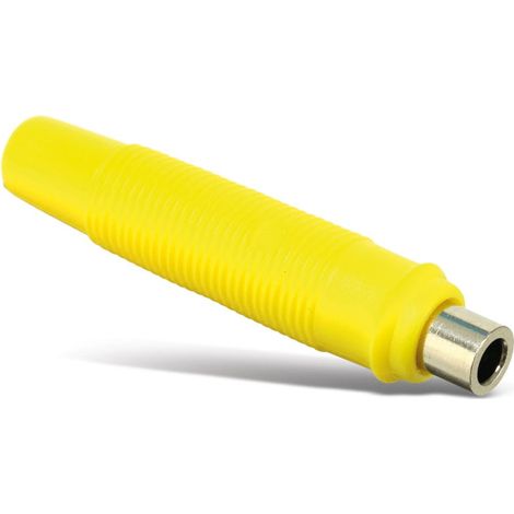 Connecteur 4 mm S-IMPULS, jaune (1/2)