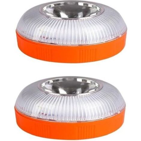 Lampe rechargeable homologuée selon la norme V16 pour les balises de détresse à induction magnétique des véhicules