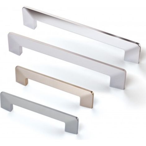 Tirador Edge 7531 - Aluminio. 188x9x35mm. Entrepuntos 160mm. (1/2)