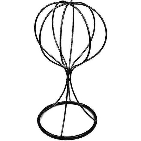 Tischständer aus Metall in Ballonform zur Präsentation von Perücken, Hüten, Mützen und Schmuck – Organizer-32cm