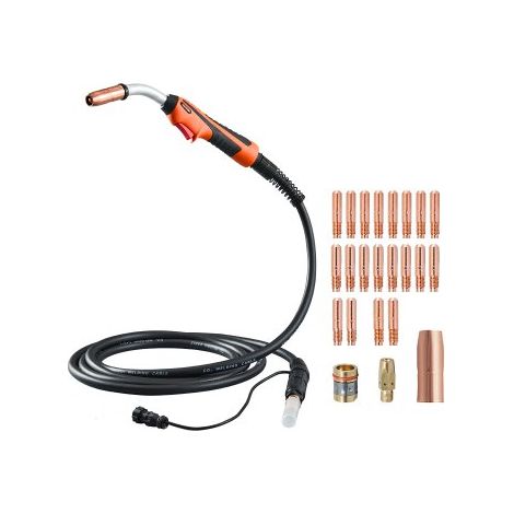 Pistolet de Soudage avec Câble 4 5 m 250 A Compatible avec (1/5)