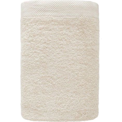 Asciugamano 70x140 Boho crema spesso 100% cotone 500g morbido Premium (1/5)