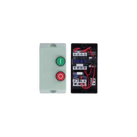 LE1D09M7 Arrancador magnético impermeable monofásico 220/230V Interruptores de control de arranque de motor Convertidores trifásicos 380/400V Caja de interruptor magnético ignífuga