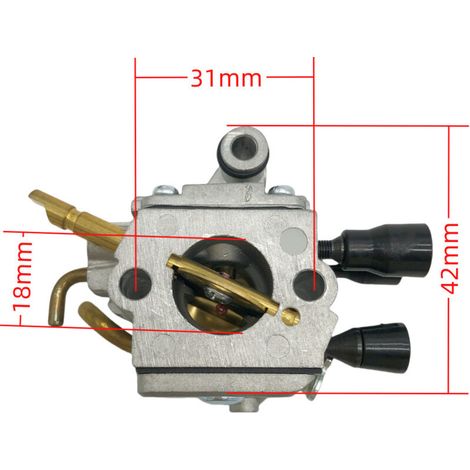 Vergaser MS193 MS193C MS193T MS193TC Kettensäge 909-194 Zweitaktmotor Kraftstoffsystemteile Hochpräzises Kraftstoffverhältnis Normale Leistungsabgabe.