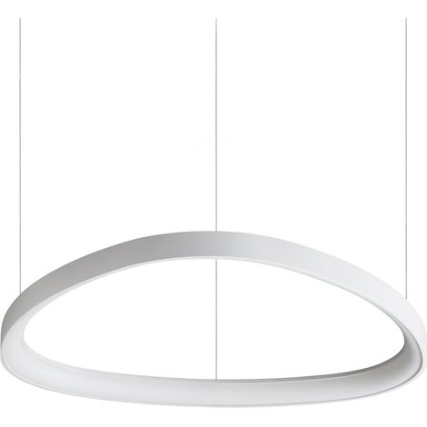Ideal Lux Sospensione Moderna Gemini 1 luce LED integrato bianco metallo