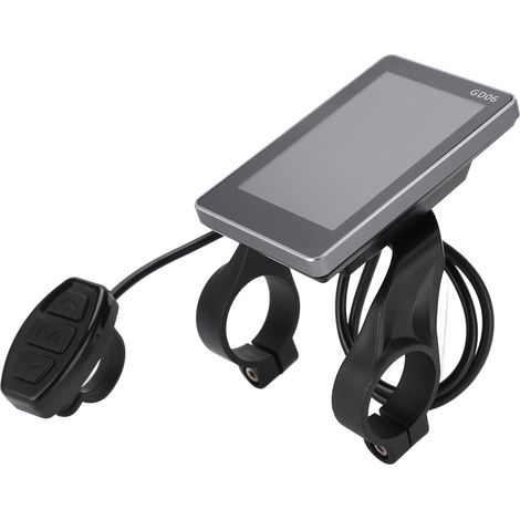GD06 LCD-Bedienfeld für 36V/48V Elektrofahrräder, wasserdicht, mit Motoranzeige und Kilometerzähler. (1/5)