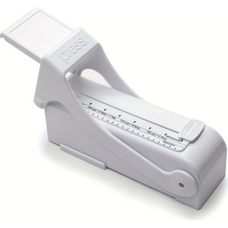 Trancheur à beurre, trancheur à beurre ajustable, distributeur doseur de beurre pour cuisine, contrôlable d'une main, blanc (1/5)
