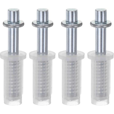 Pivot Haut Pour Porte Pliante - 2 Pouces - Diamètre 3/8 Pouce - À Ressort - Pour Porte Accordéon Et Placard - 4 Pièces