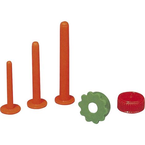 Ersatzdüse Form E zu Plastik Leimspritze mit Schlitzdüsen 8, 10, 12 mm