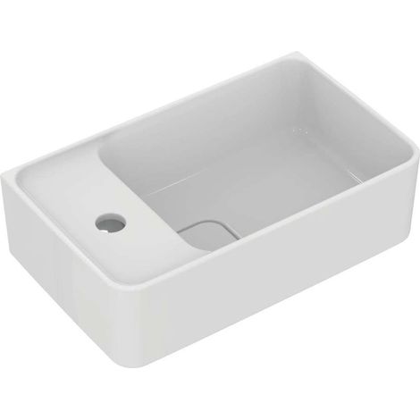 Ideal Standard Strada II - Lavamanos 45x27 cm, orificio para grifería a la izquierda, blanco T299501 (1/5)