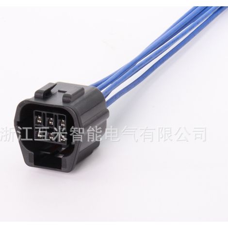Automotive connector 7283-9332-30 is suitable for automotive taillight plugs. DJ70616-1.5-21 (1/4)
